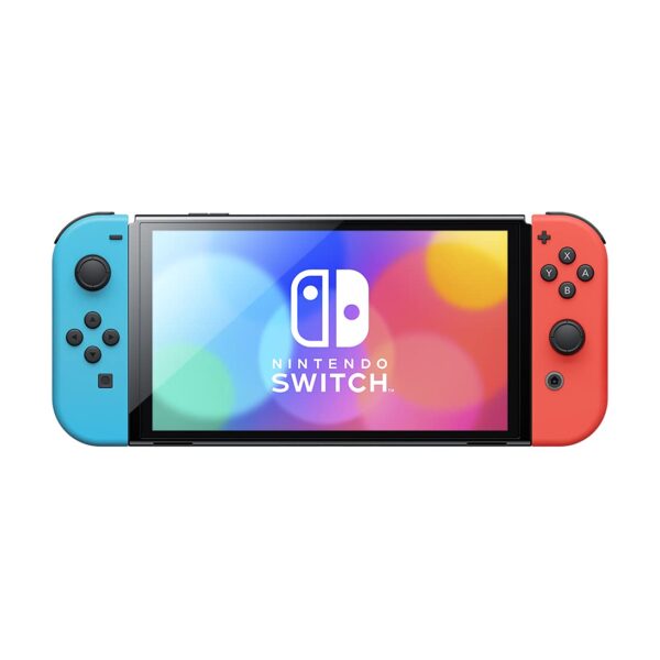 Nintendo Switch – OLED Model w/ Neon Red & Neon Blue Joy-Con [US Order] - Image 5