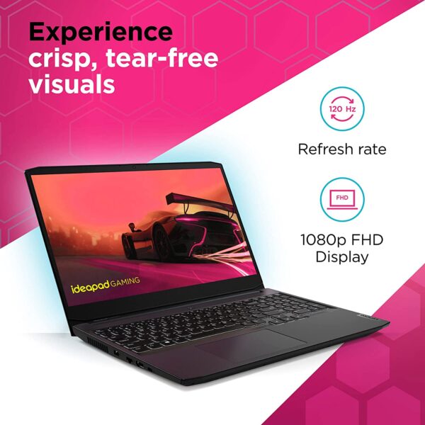 Lenovo IdeaPad 3 Gaming Laptop, 15.6" FHD (1920 x 1080) Display [US Order] - Image 3