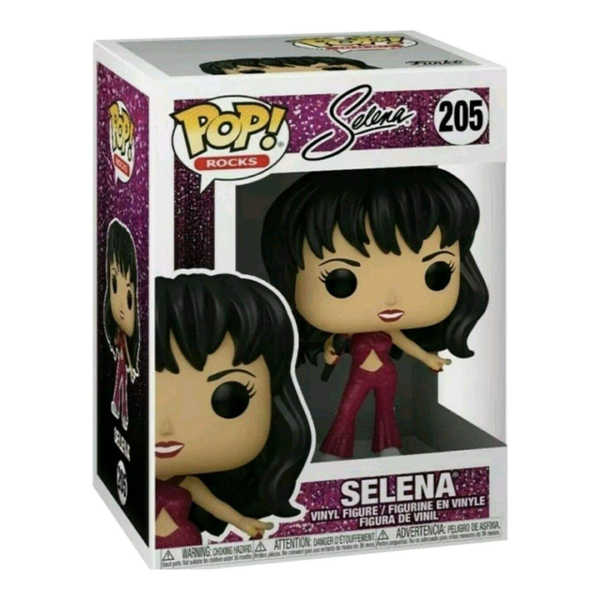 Funko Pop! Rocks: Selena (Burgundy Outfit) - Image 2