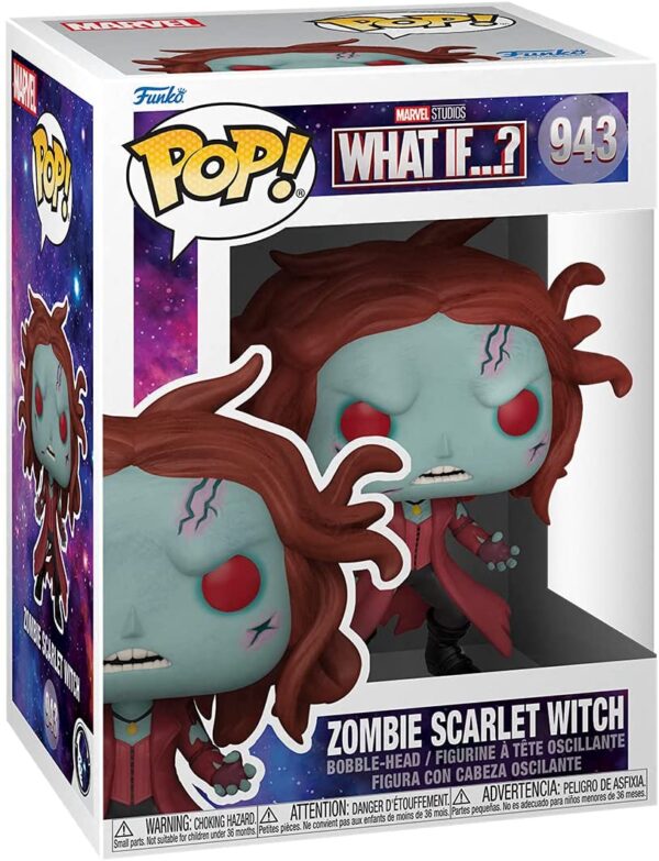 Funko Pop! Marvel: What If? Zombie Scarlet Witch - Image 2