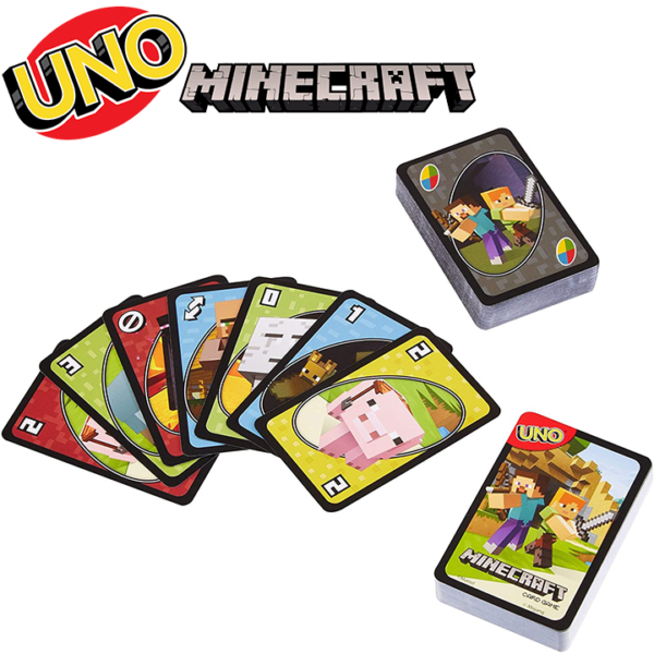 Mattel Games UNO Minecraft Card Game - Image 7