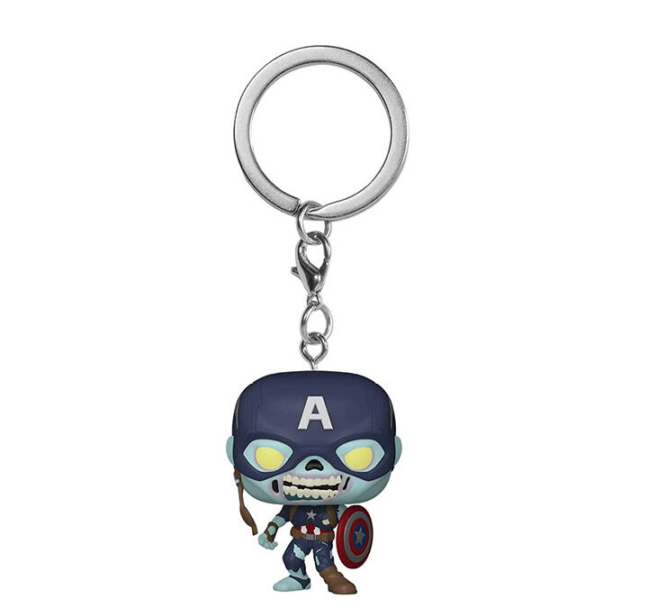 Funko Pop! Keychain: What If? – Zombie Captain America