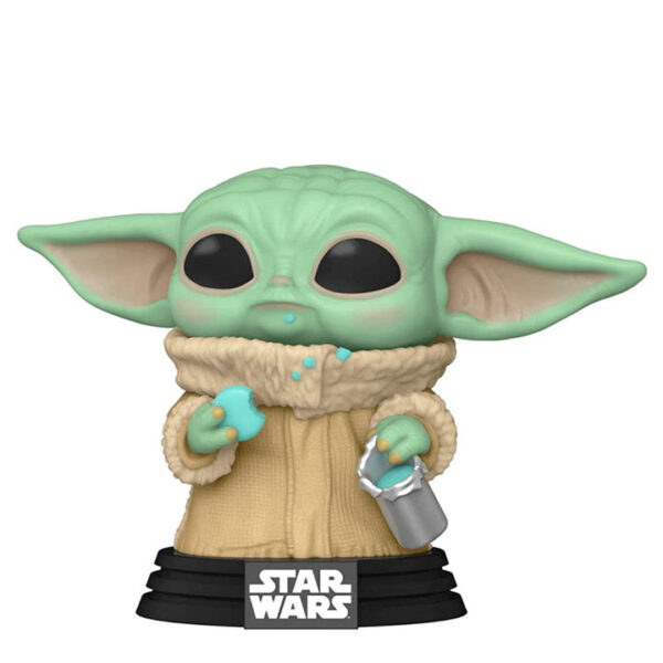 Funko POP Star Wars: The Mandalorian - The Child, Grogu with Cookie