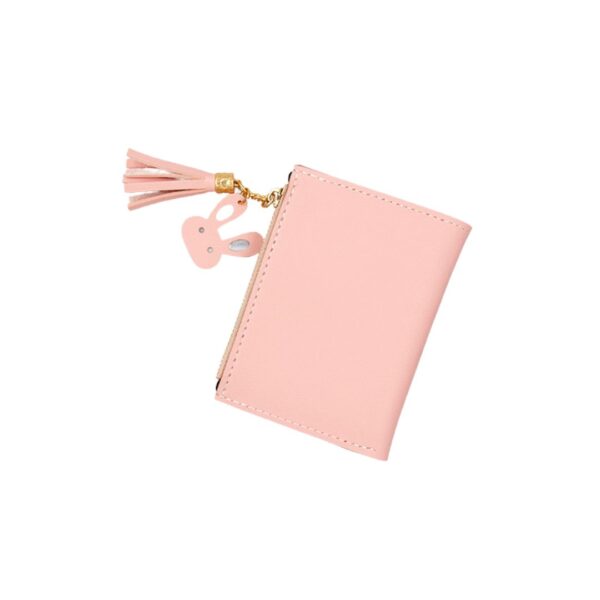 Kawaii Bunny Bifold Wallet (Pink) - Image 2