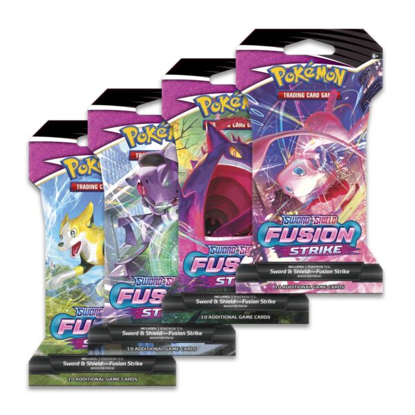 Pokémon TCG: Sword & Shield-Fusion Strike Sleeved Booster Pack (10 Cards) - Image 3