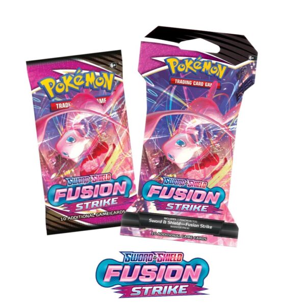 Pokémon TCG: Sword & Shield-Fusion Strike Sleeved Booster Pack (10 Cards)