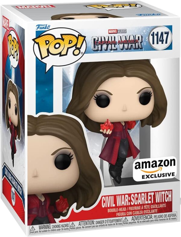 Funko Pop! Marvel: Captain America: Civil War Build A Scene - Scarlet Witch-US-Pre-Order - Image 2