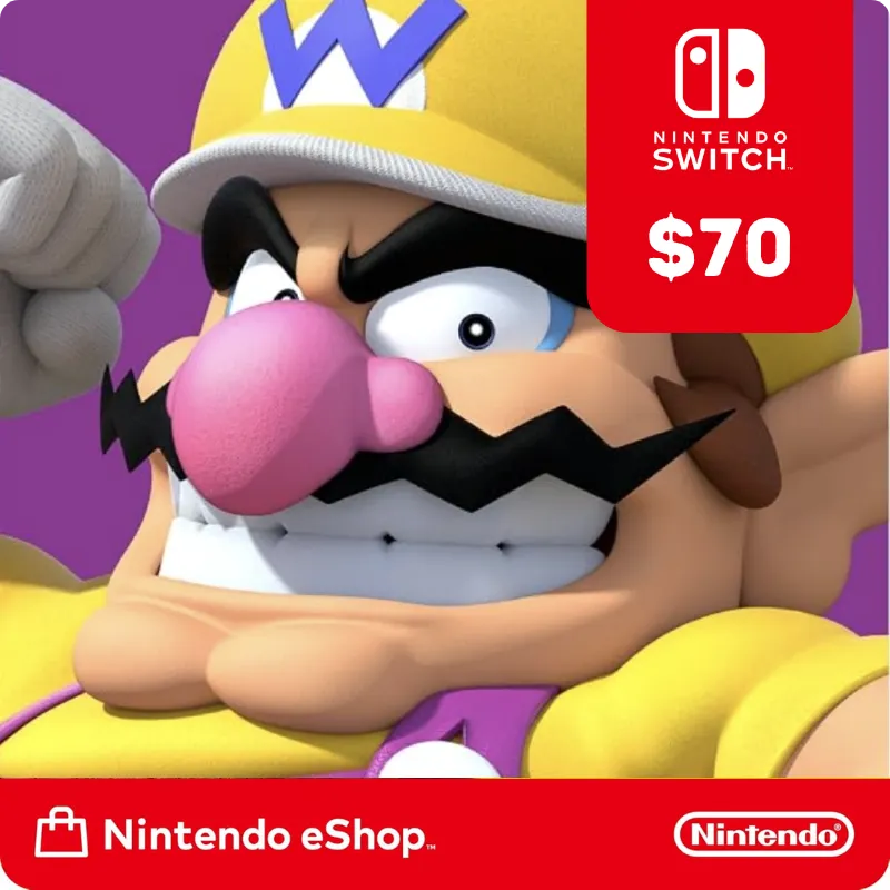 Nintendo eShop Gift Card $70