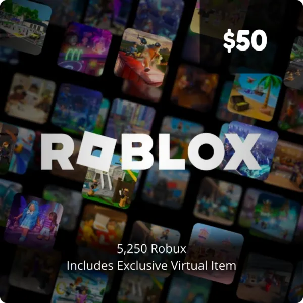 Roblox Gift Card $50 (USA) - E Game Corner